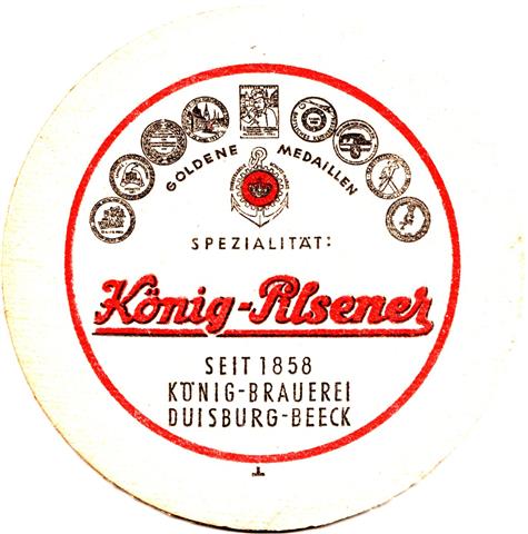 duisburg du-nw k�nig seit 5a (rund215-unten zeichen-schwarzrot)
